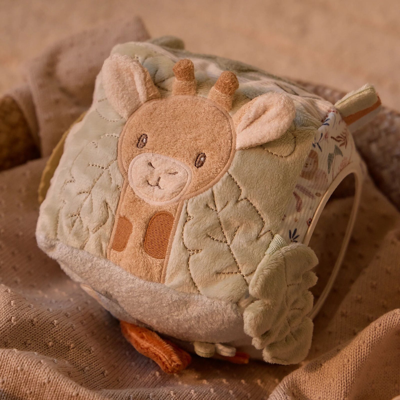 LITTLE DUTCH SAFARI FRIENDS SOFT ACTIVITY CUBE
