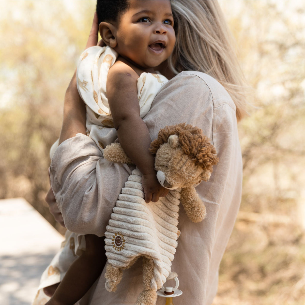 LITTLE DUTCH SAFARI FRIENDS LION CUDDLE CLOTH