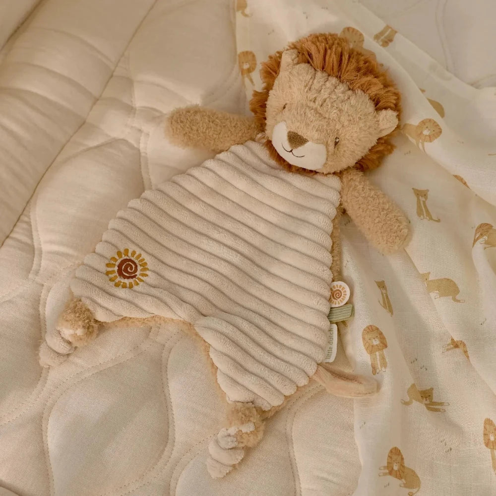 LITTLE DUTCH SAFARI FRIENDS LION CUDDLE CLOTH