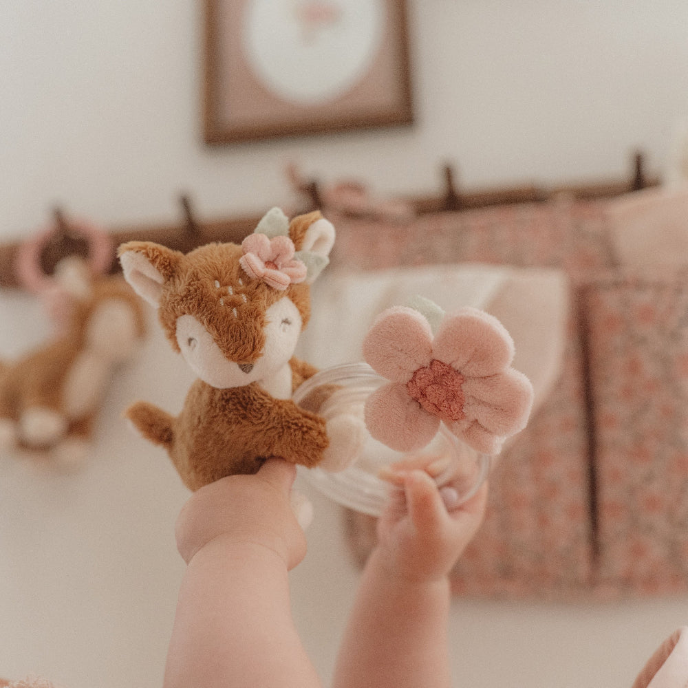 LITTLE DUTCH FAIRY GARDEN RATTLE RING DEER
