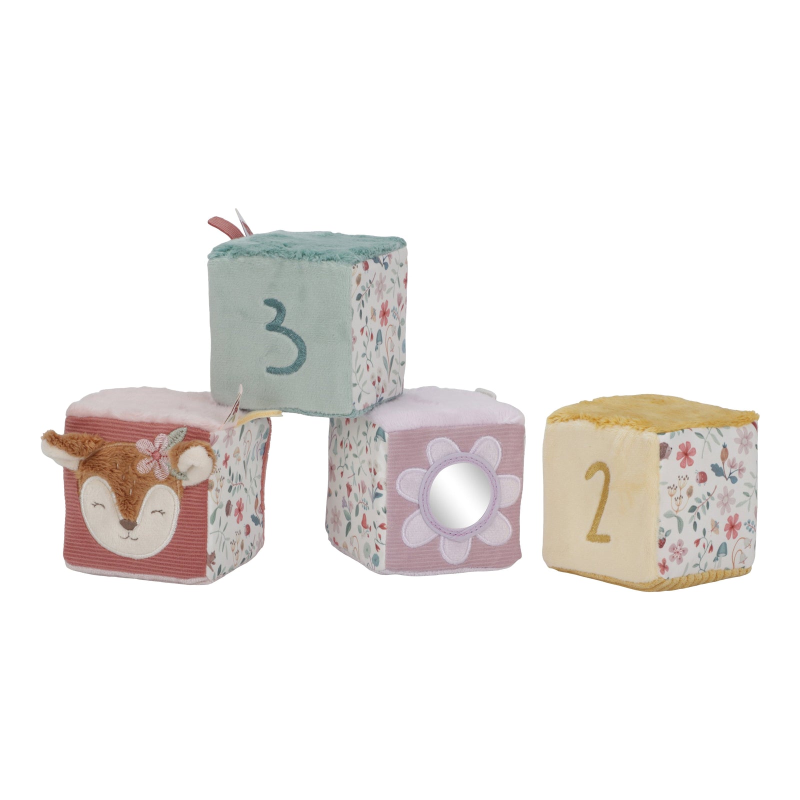 LITTLE DUTCH FAIRY GARDEN SOFT CUBE SET