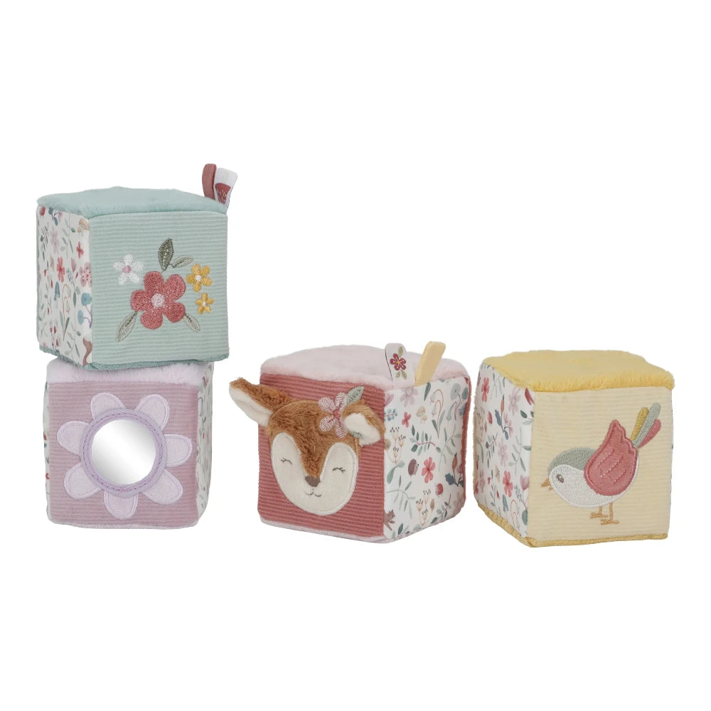 LITTLE DUTCH FAIRY GARDEN SOFT CUBE SET
