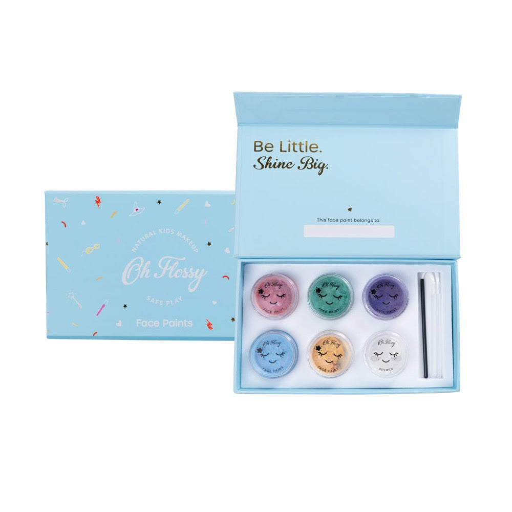 OH FLOSSY FACE PAINT SET BLUE