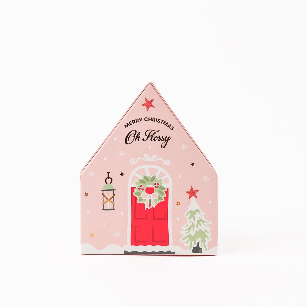 OH FLOSSY CHRISTMAS HOUSE EYESHADOW SET