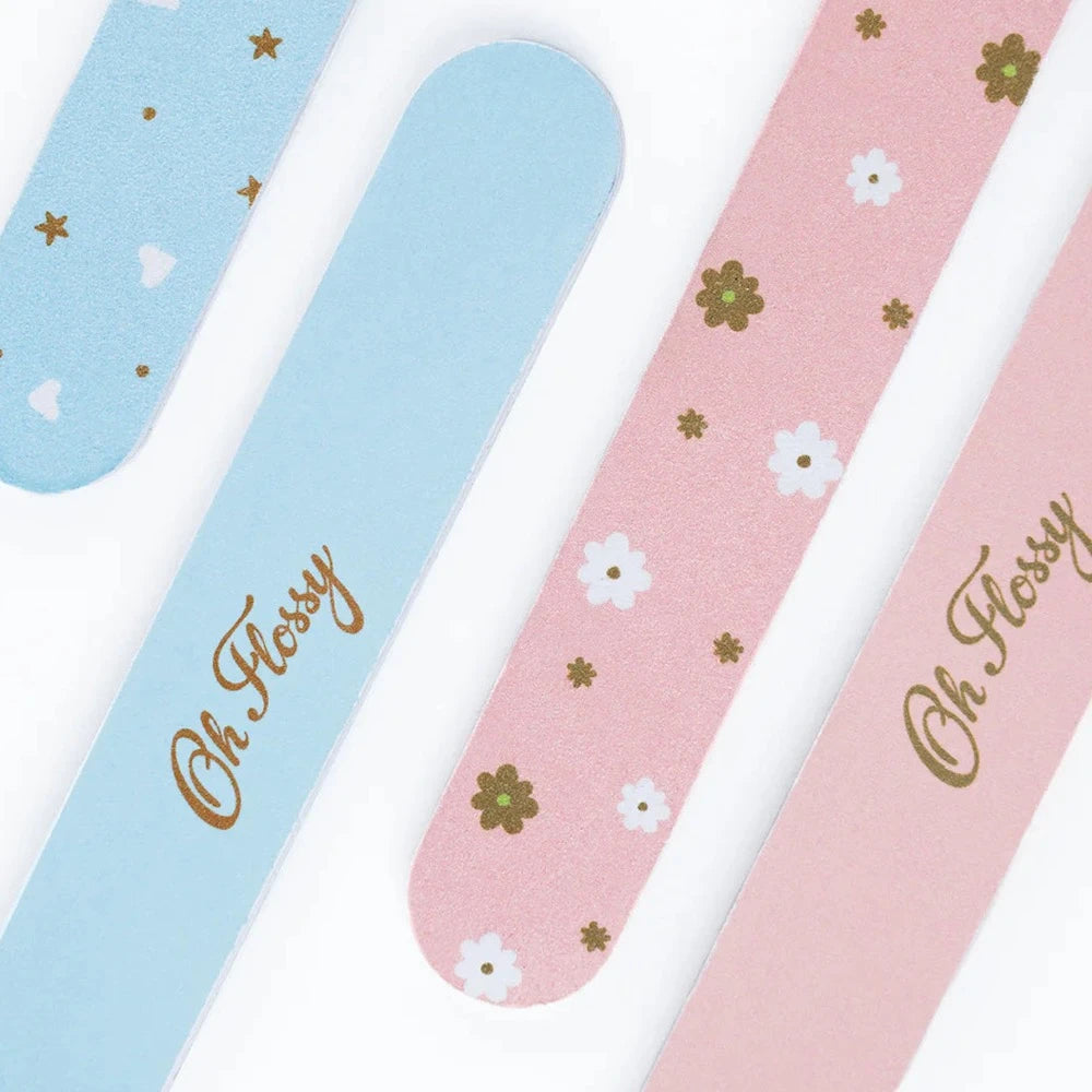 OH FLOSSY KIDS NAIL FILES 2 PACK