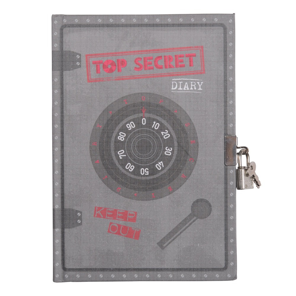 TIGER TRIBE LOCKABLE DIARY TOP SECRET