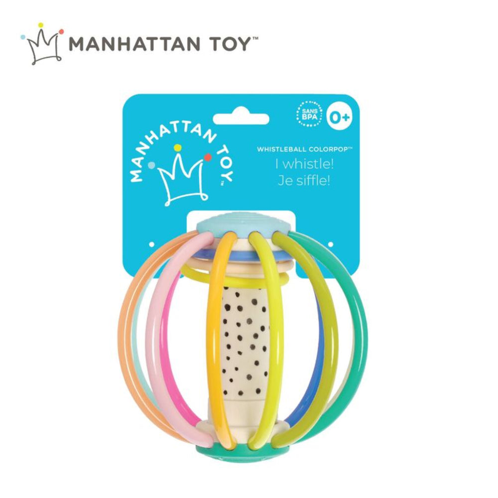 MANHATTAN TOY WHISTLEBALL COLORPOP