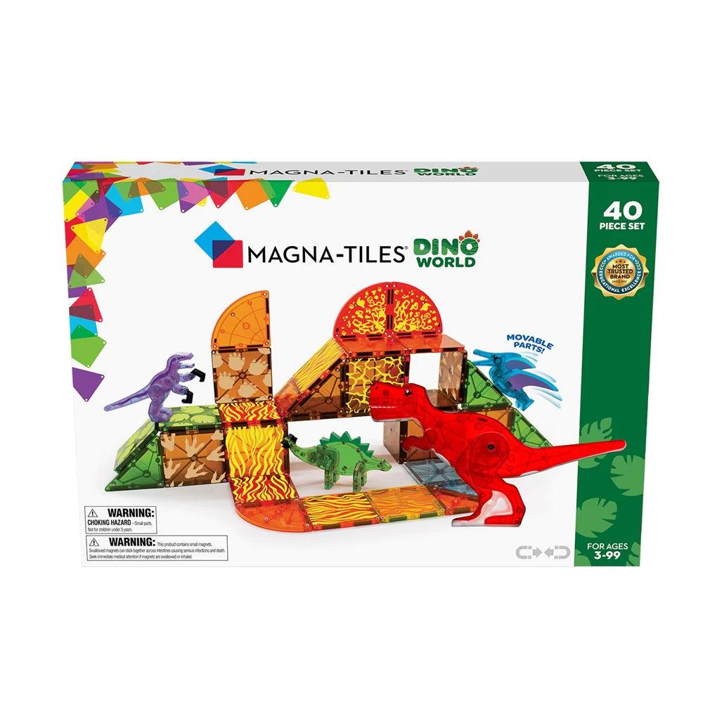 MAGNA TILES DINO WORLD 40 PC