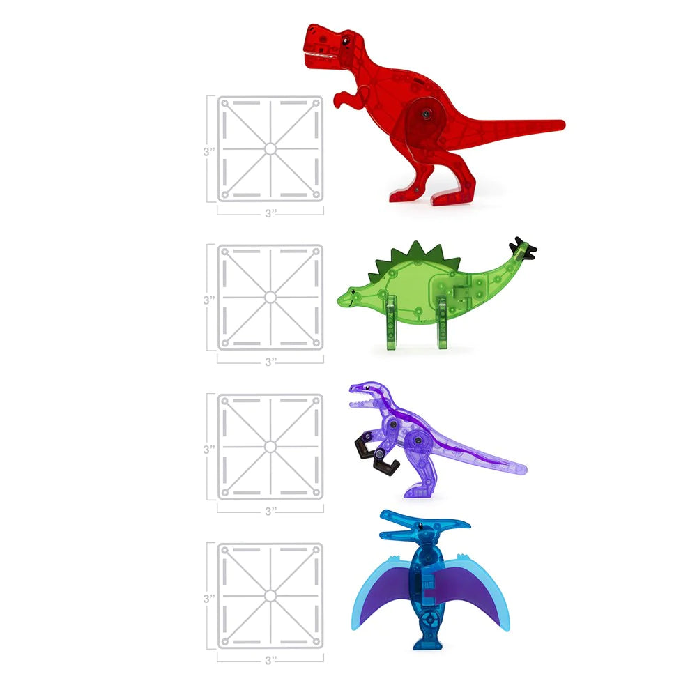 MAGNA TILES DINO WORLD 40 PC