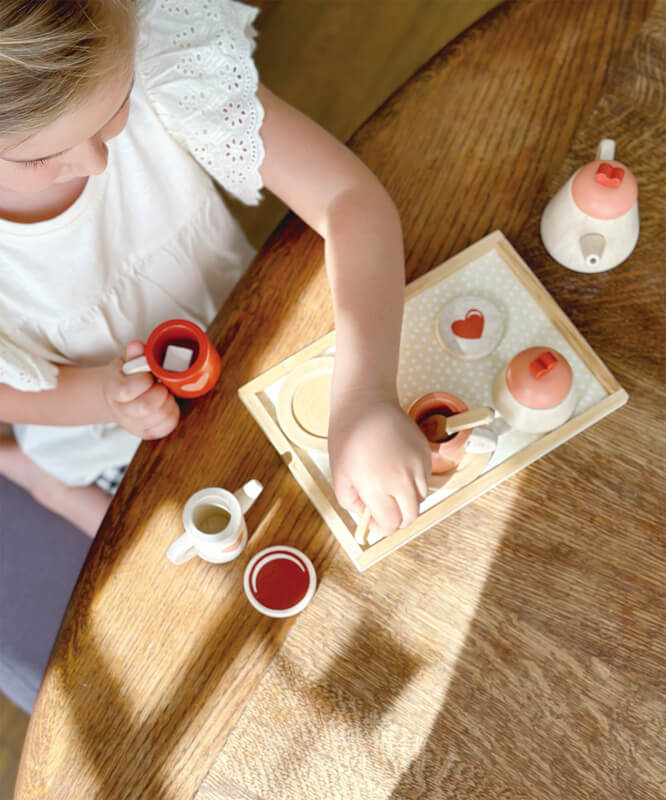 MENTARI TEA TIME TRAY SET
