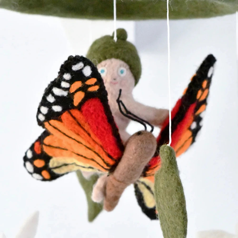TARA TREASURES FELT MAY GIBBS BUTTERFLY BABY MOBILE