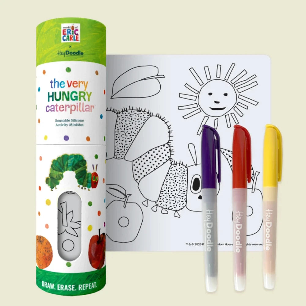 HEY DOODLE MINI MAT THE VERY HUNGRY CATERPILLAR
