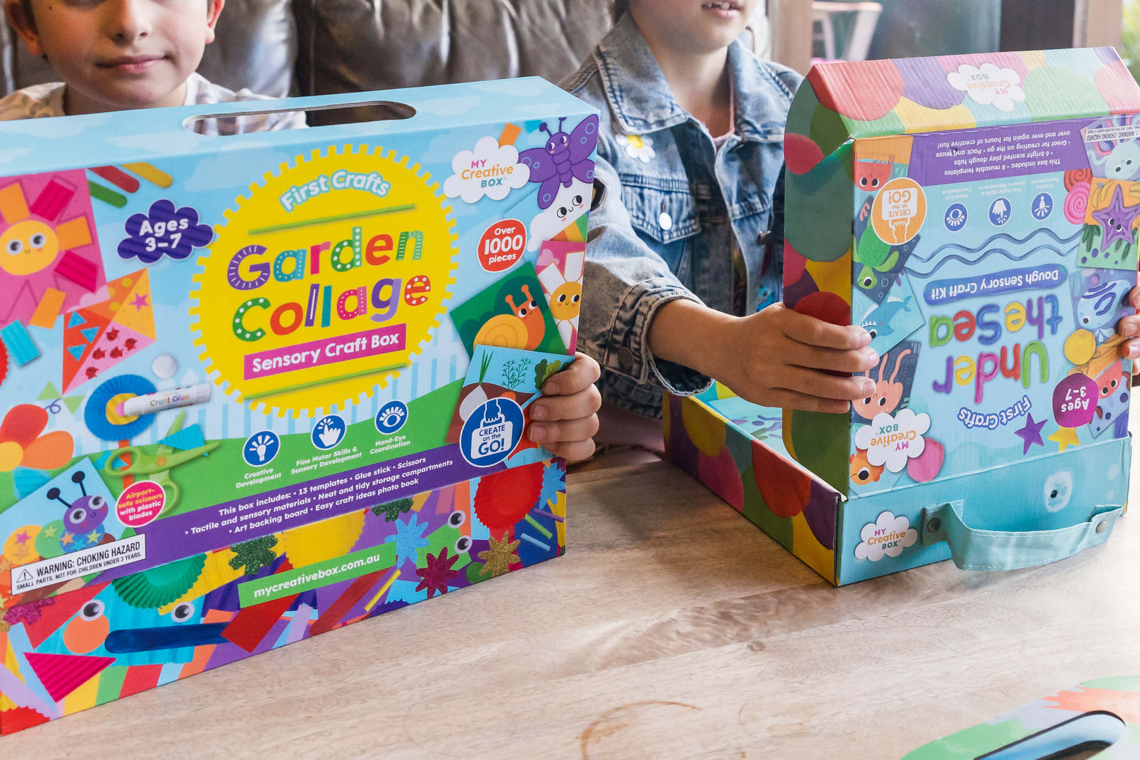 MY CREATIVE BOX GARDEN COLLAGE SENSORY CRAFT BOX