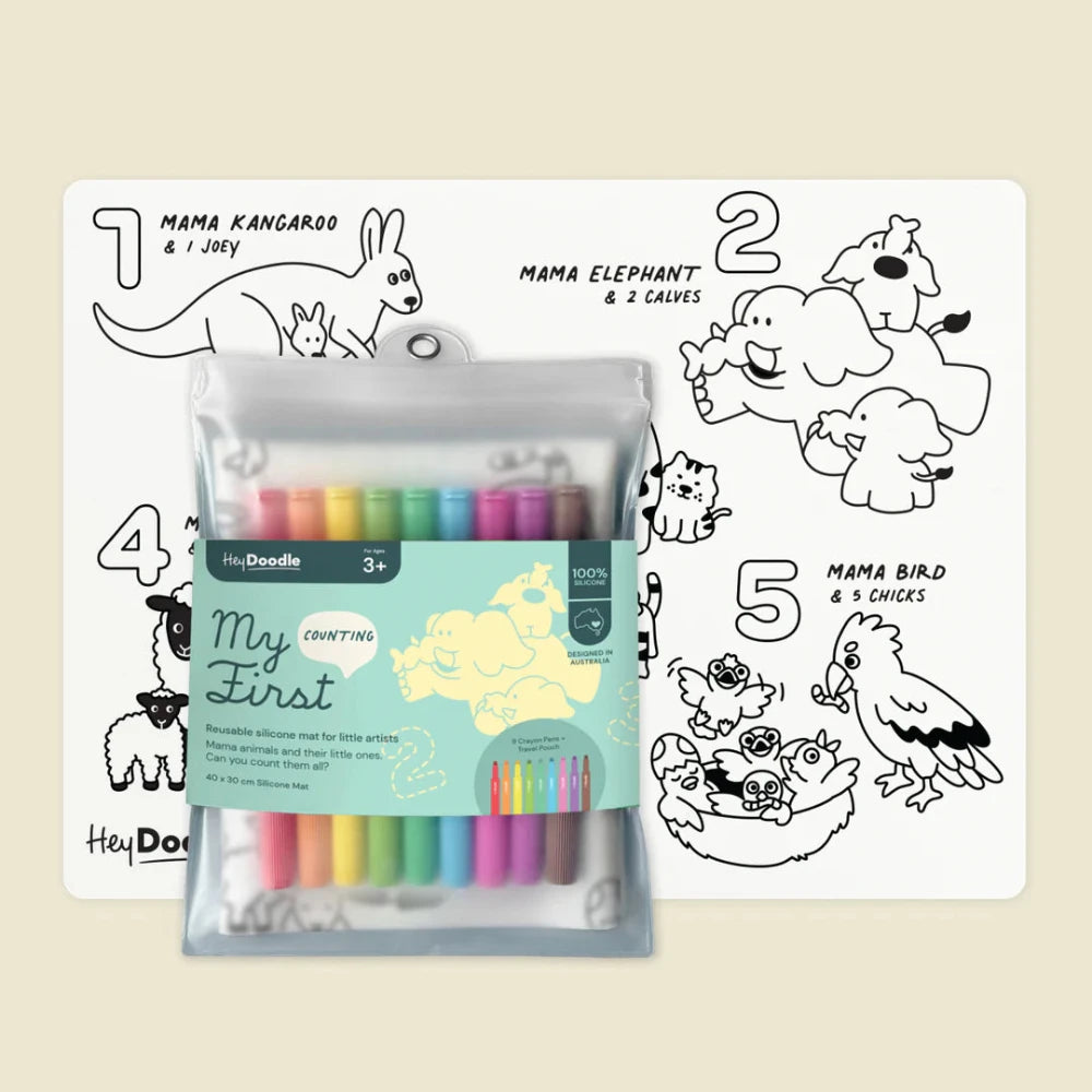 HEY DOODLE MY FIRST COUNTING MAT