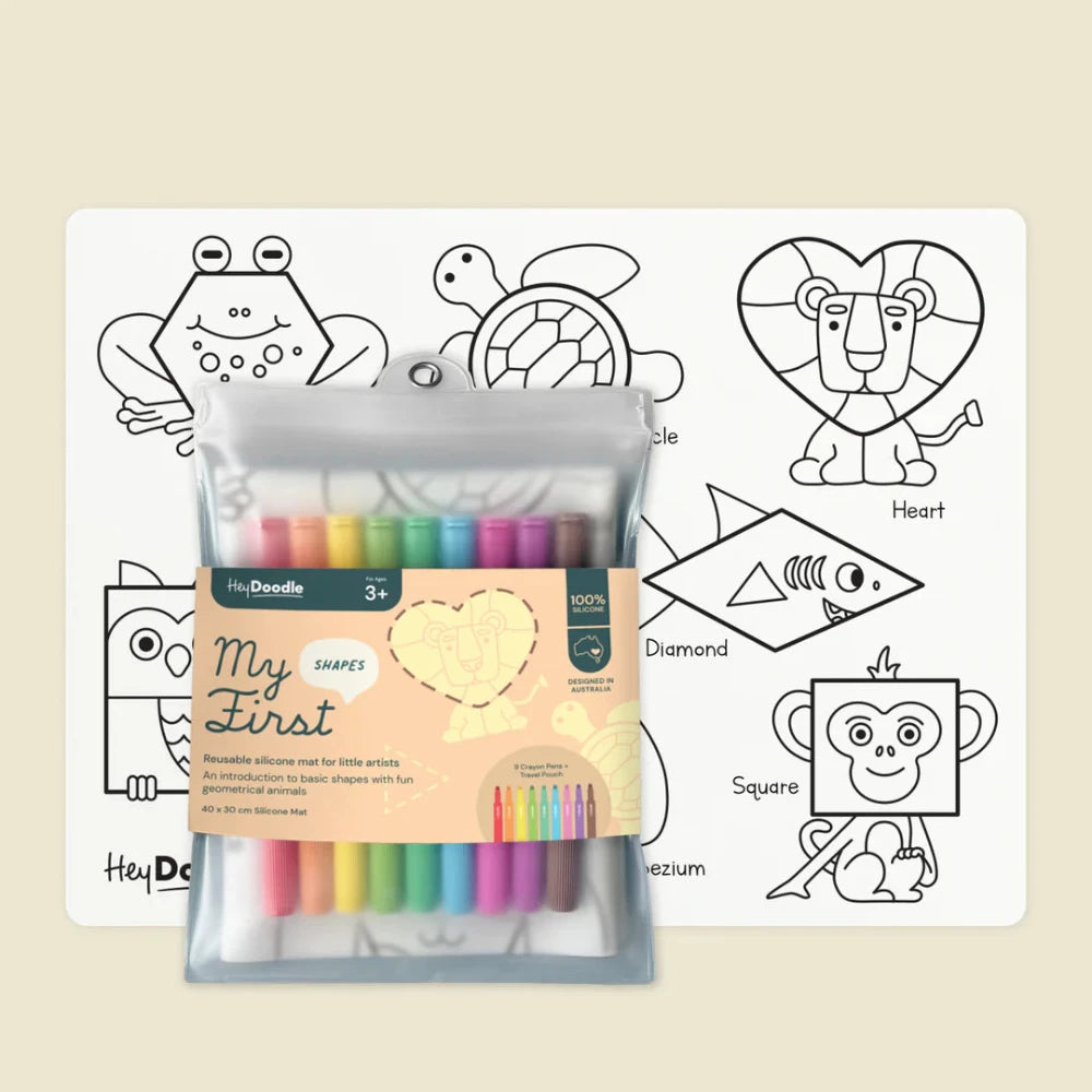 HEY DOODLE MY FIRST SHAPES MAT