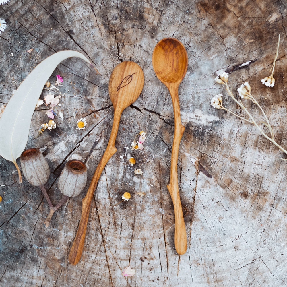 WILD MOUNTAIN CHILD HANDCRAFTED TWIG SPOON