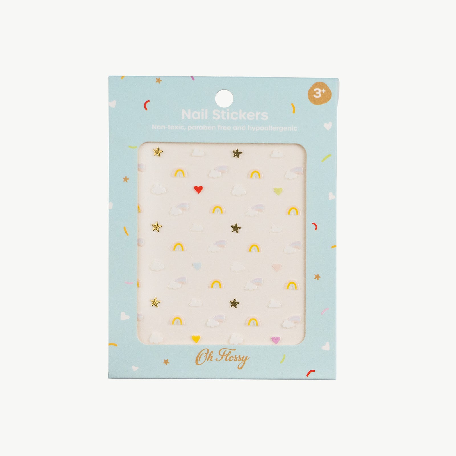 OH FLOSSY NAIL STICKERS SKY