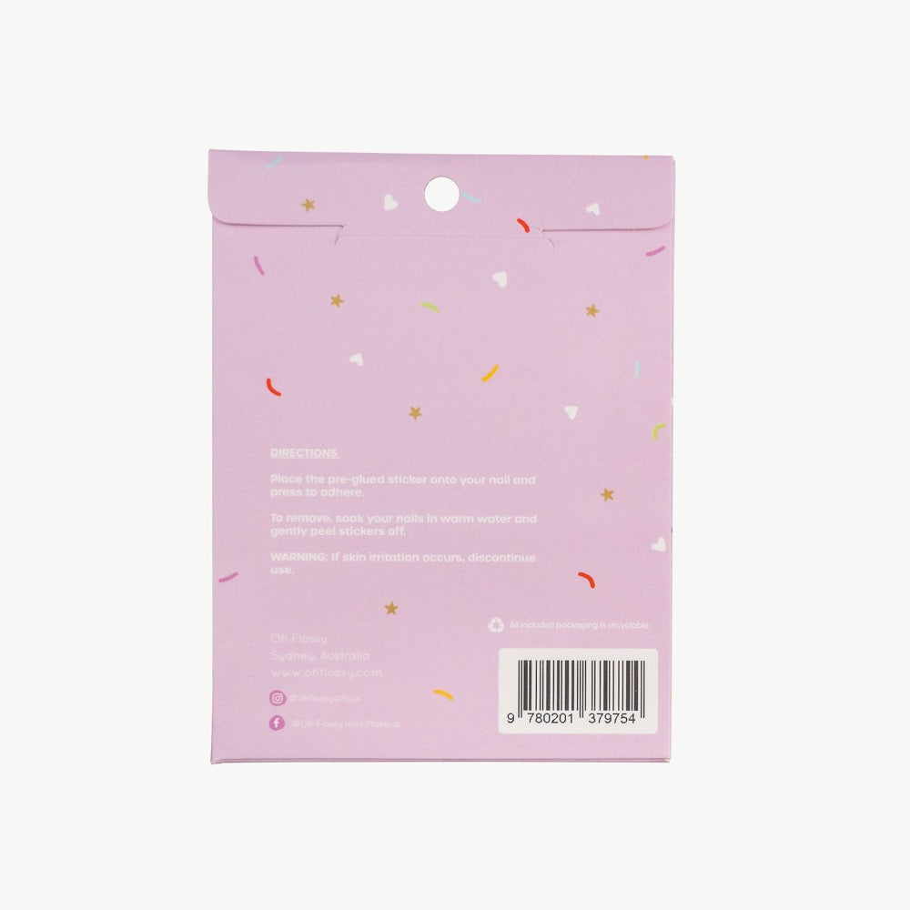 OH FLOSSY NAIL STICKERS SWEETS