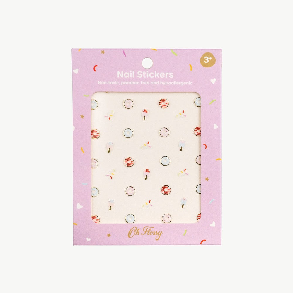 OH FLOSSY NAIL STICKERS SWEETS