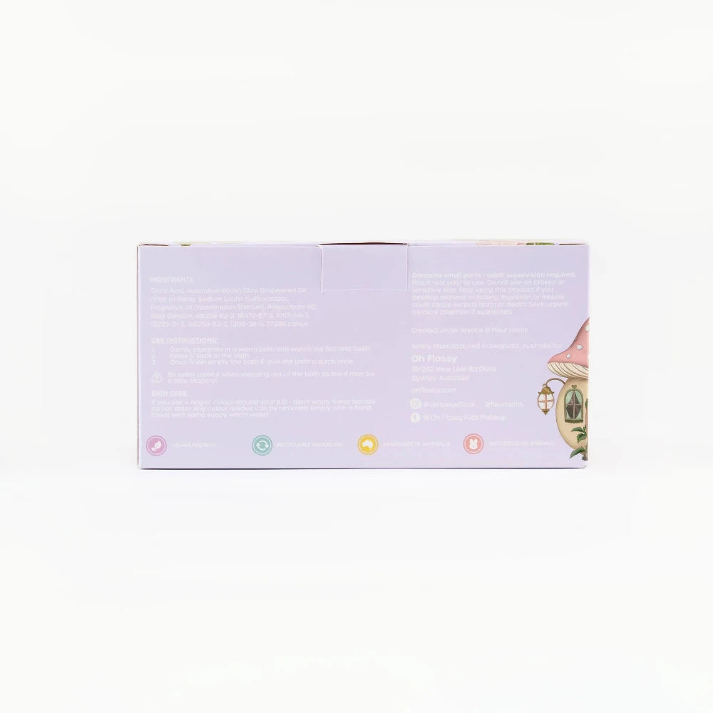 OH FLOSSY X FLEUR HARRIS MINI BATH BOMB SET