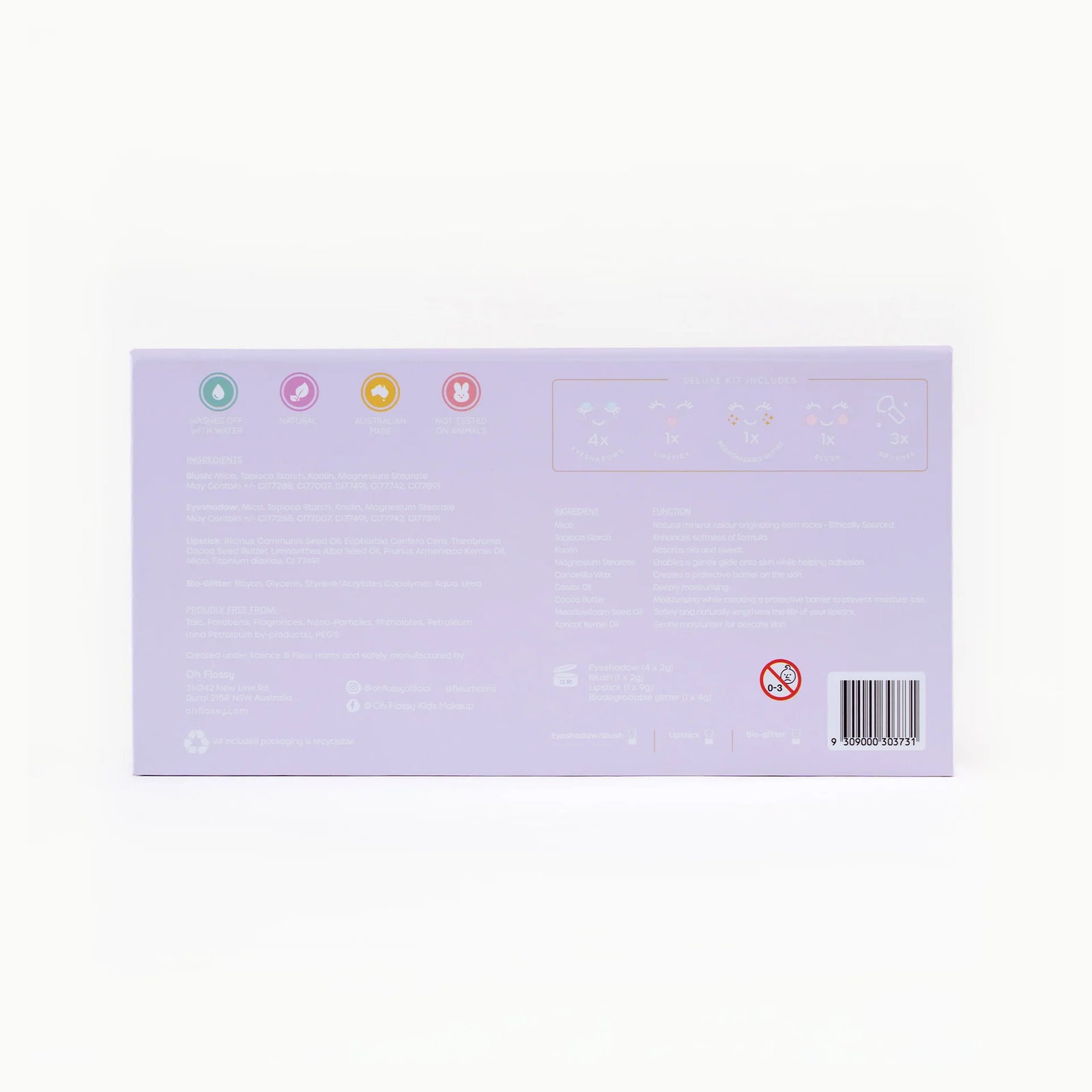 OH FLOSSY X FLEUR HARRIS FAIRYLAND MAKEUP SET