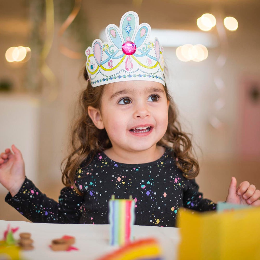 TIGER TRIBE PAPER CROWNS - PRINCESS GEMS