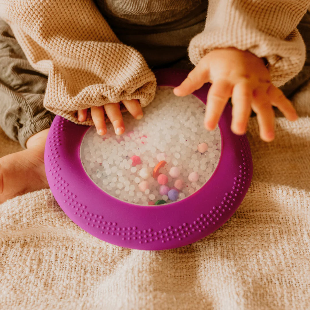 JELLYSTONE DESIGNS PEEK A BOO SENSORY BAG GALAXY EXPLORER