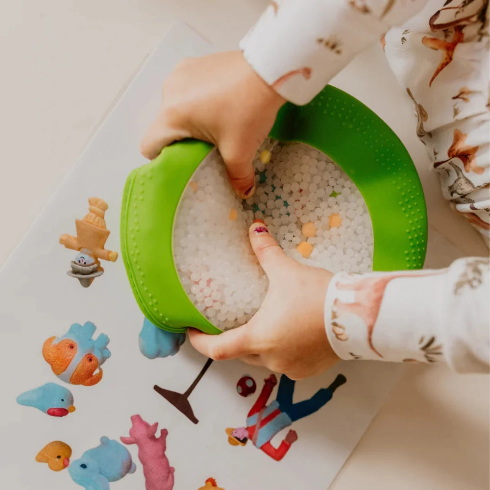 JELLYSTONE DESIGNS PEEK A BOO SENSORY BAG FARM EXPLORER