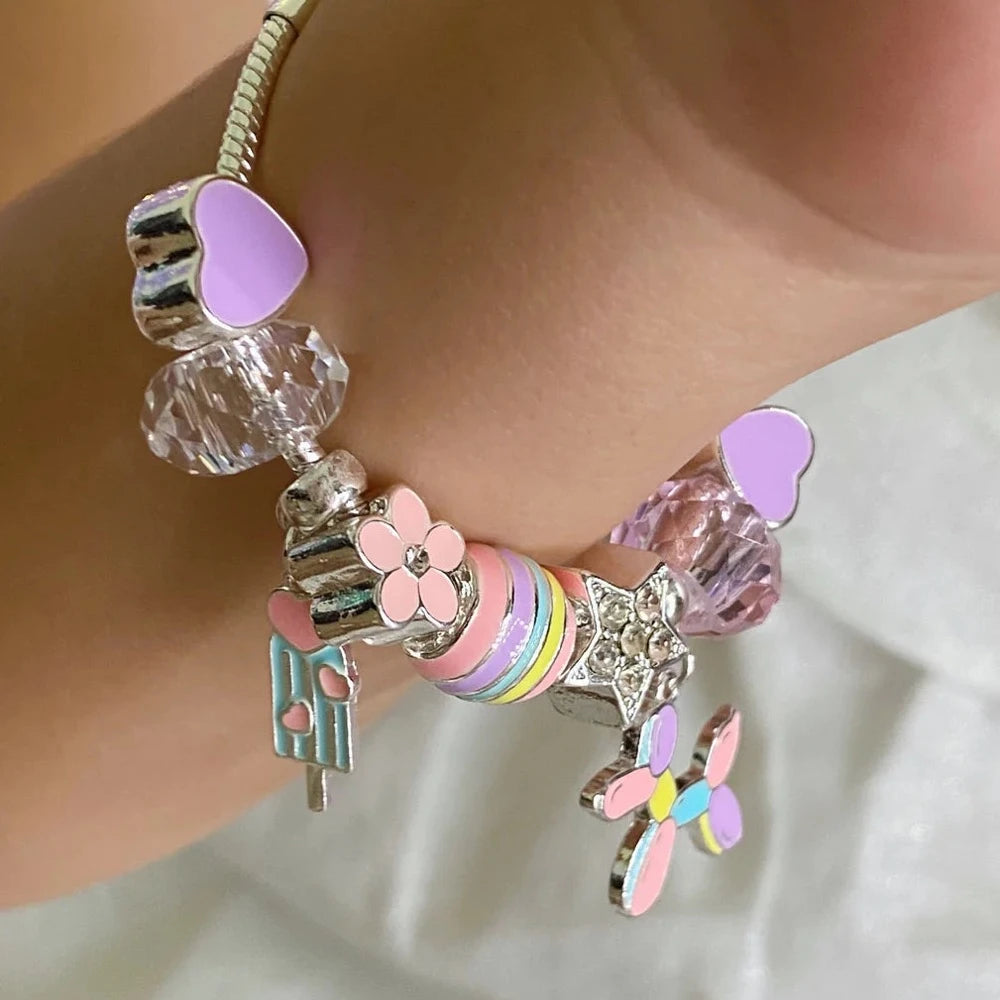 LAUREN HINKLEY CARNIVAL CHARM BRACELET