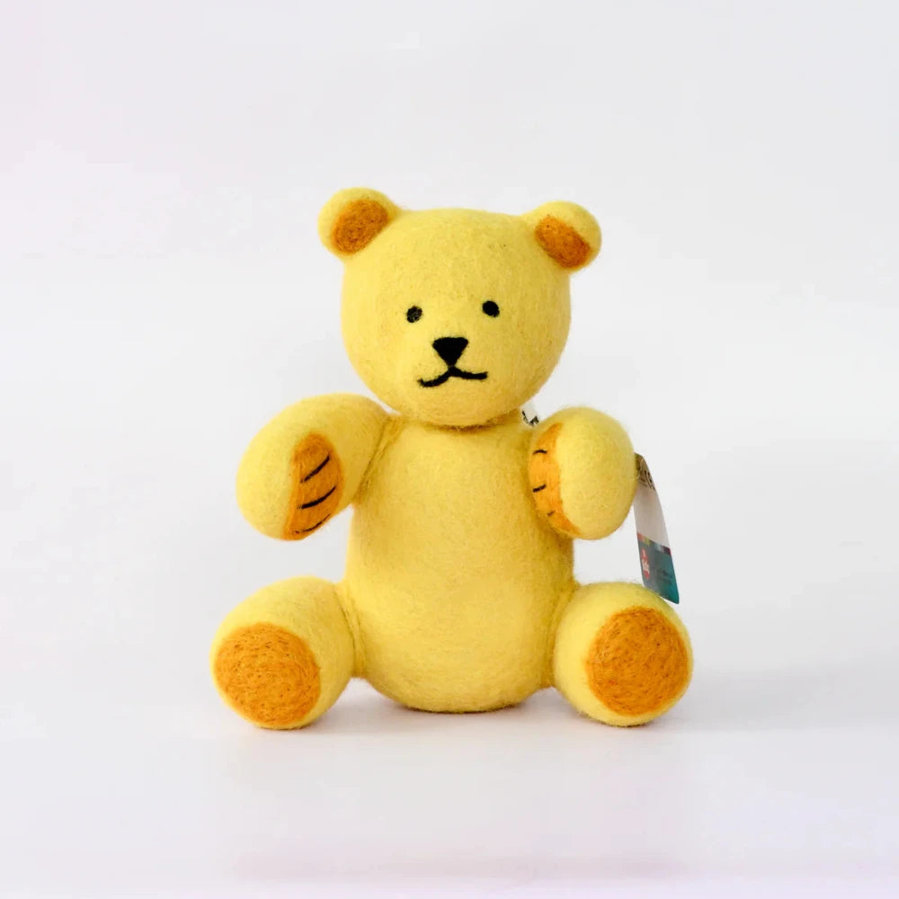 TARA TREASURES ABC PLAY SCHOOL FELT BIG TED TOY
