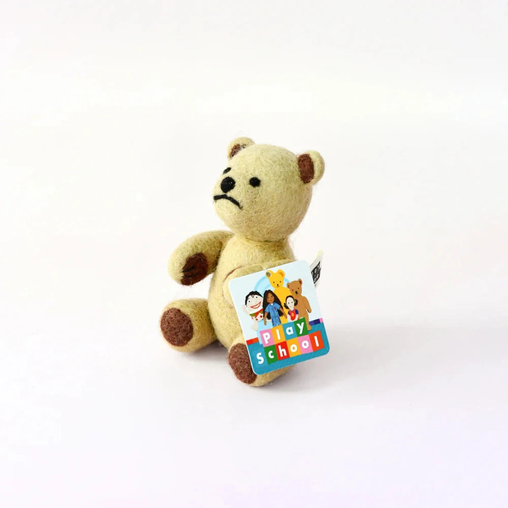 TARA TREASURES ABC PLAY SCHOOL FELT LITTLE TED TOY