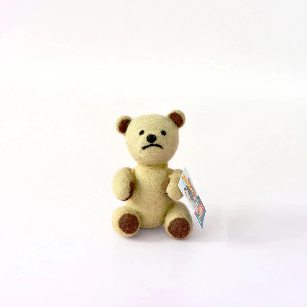 TARA TREASURES ABC PLAY SCHOOL FELT LITTLE TED TOY