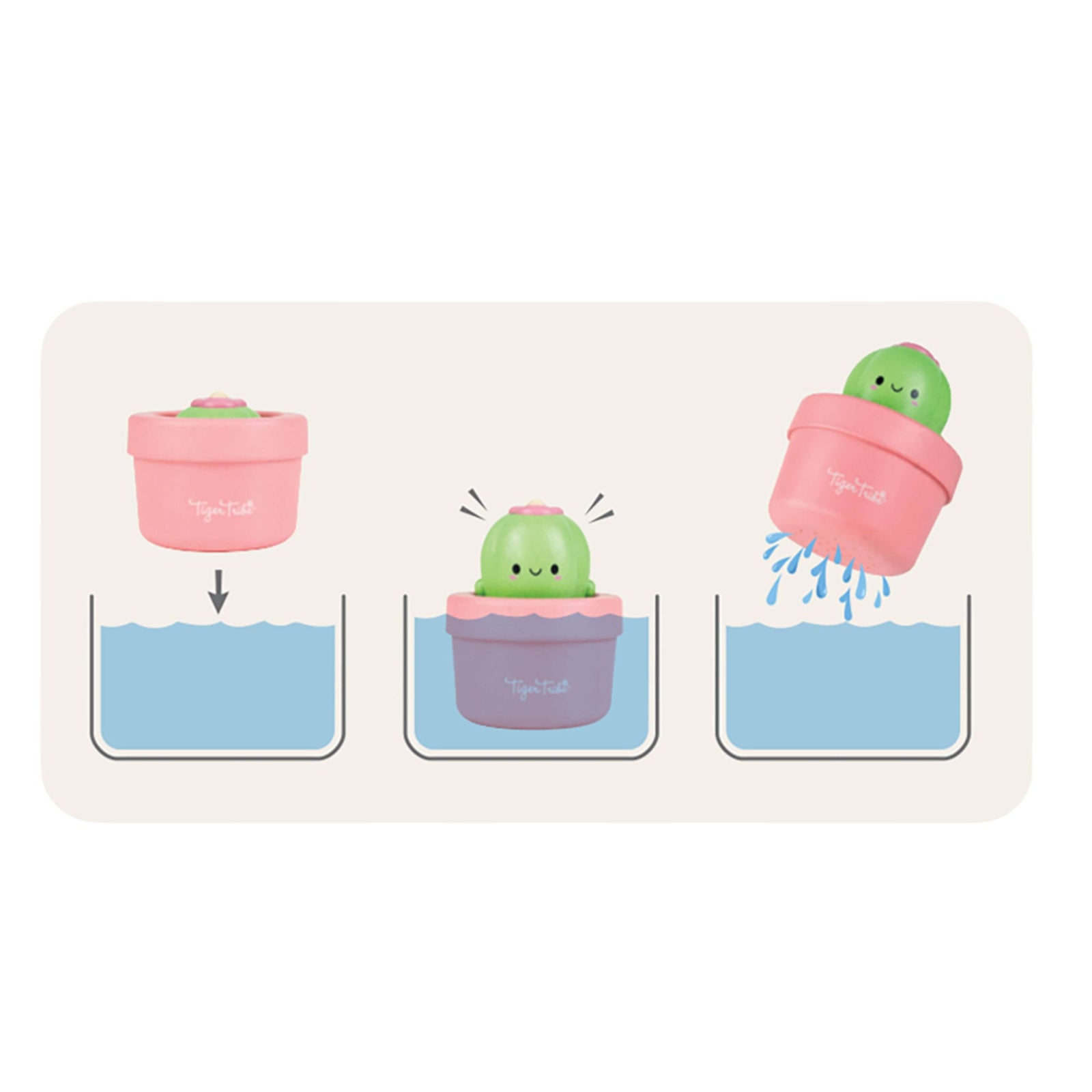 TIGER TRIBE BATH POP UP CACTUS