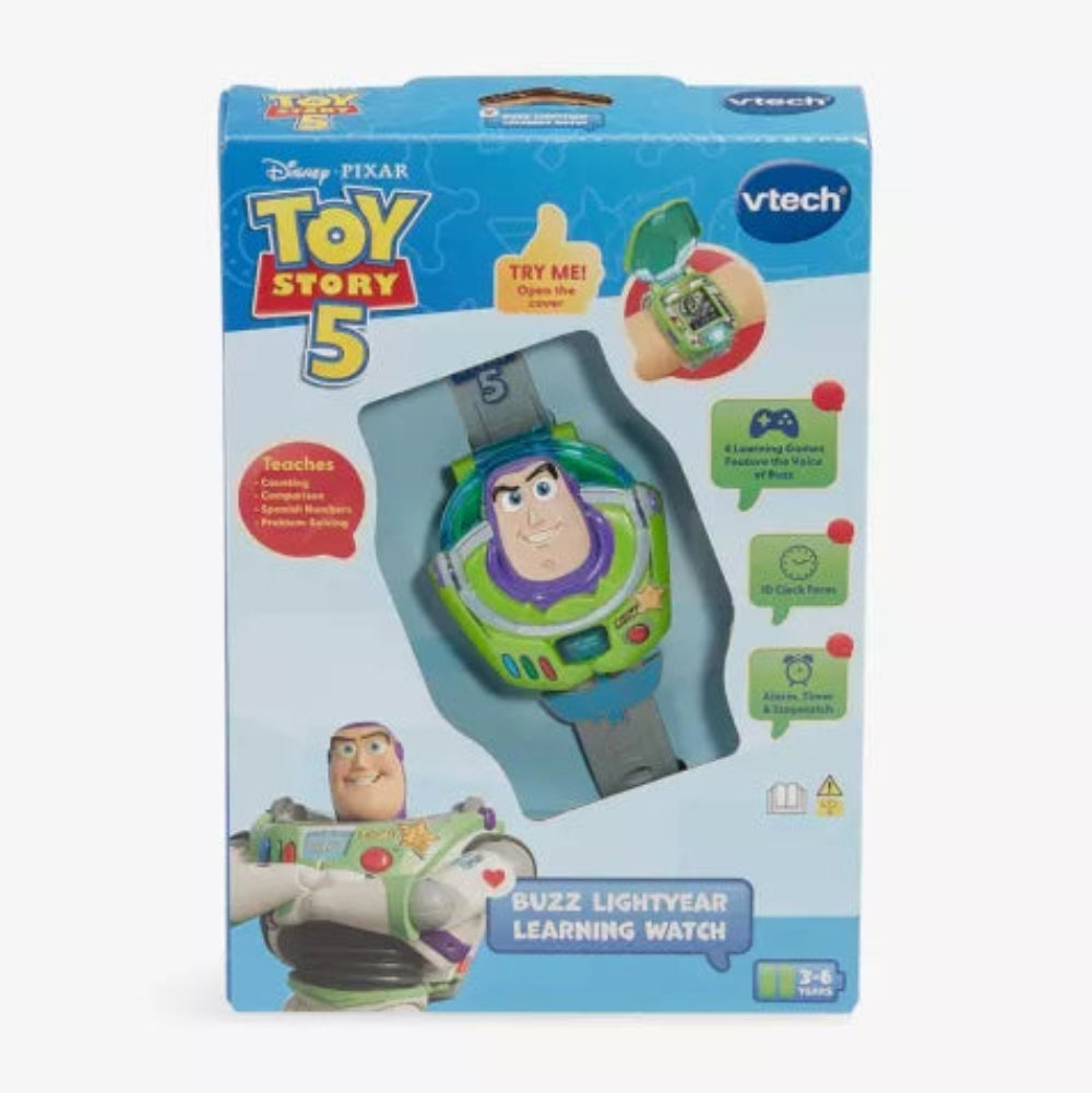 TOY STORY BUZZ LIGHTYEAR LEARNING WATCH