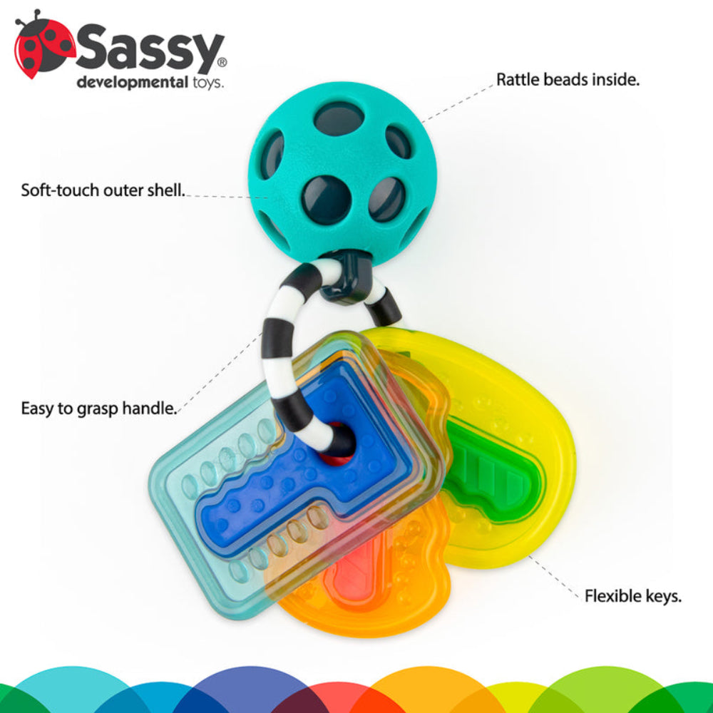 SASSY BABY DRIVE N DROOL KEYS