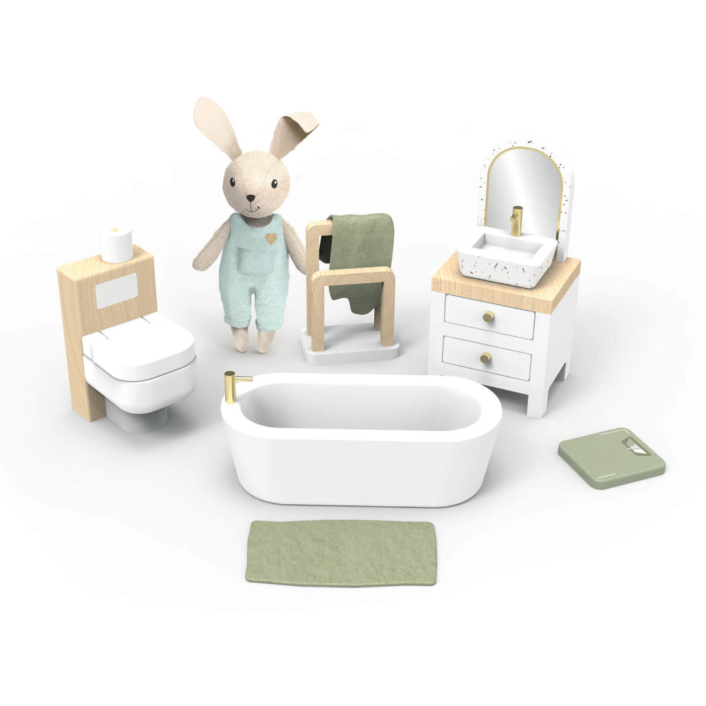 SPEEDY MONKEY DOLLS HOUSE BATHROOM