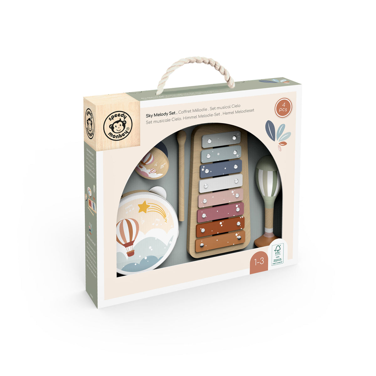 SPEEDY MONKEY SKY MELODY SET