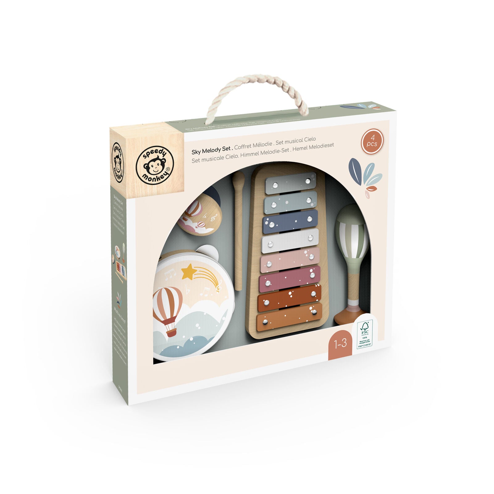 SPEEDY MONKEY SKY MELODY SET