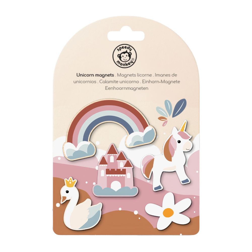 SPEEDY MONKEY UNICORN MAGNETS