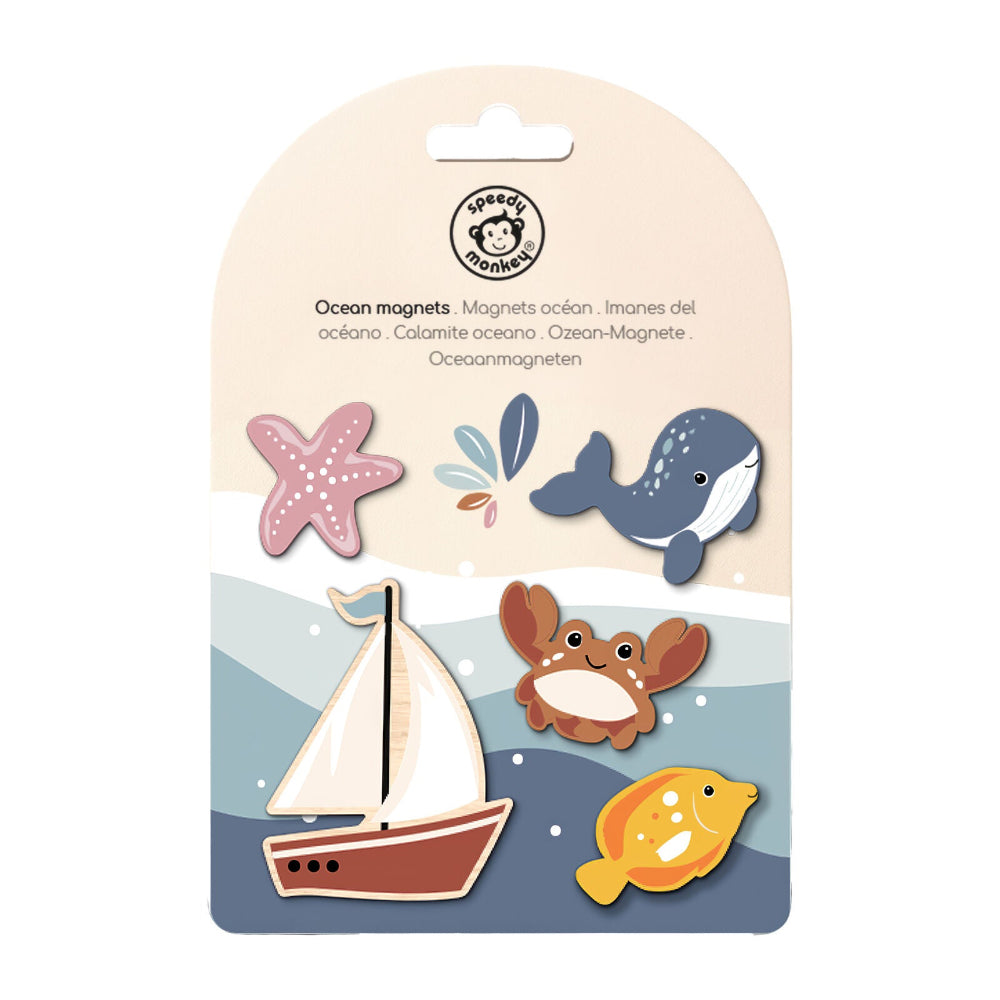 SPEEDY MONKEY OCEAN MAGNETS