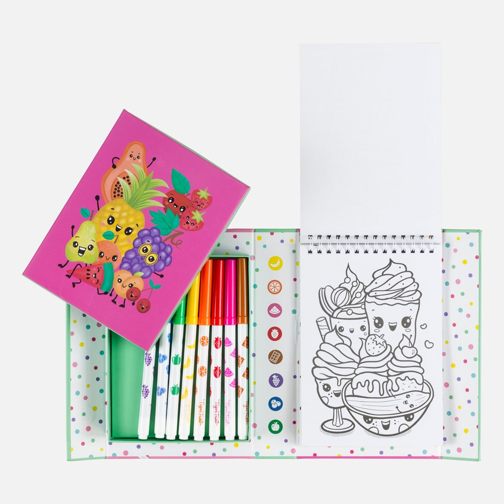 TIGER TRIBE SCENTED COLOURING FRUITY CUTIE