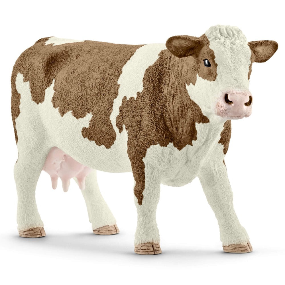 SCHLEICH 13801 SIMMENTAL COW