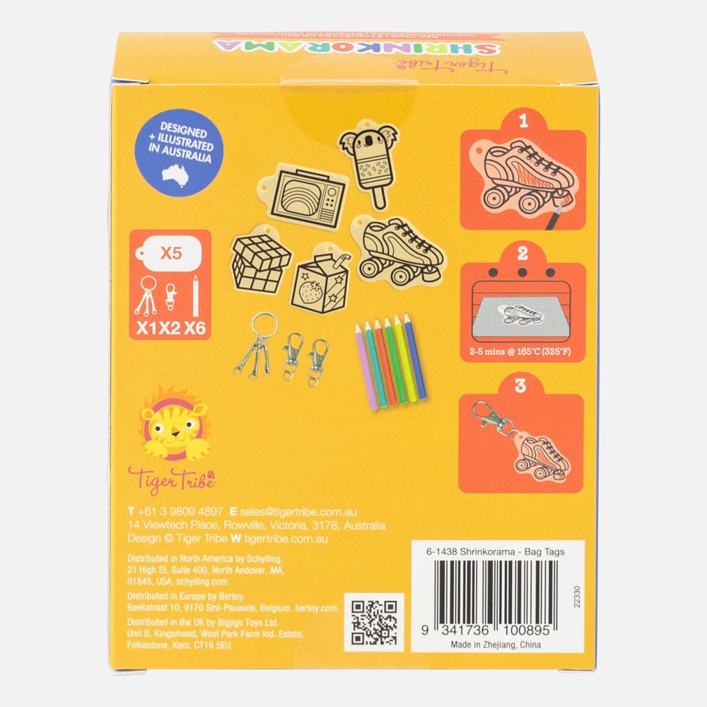 SHRINKORAMA BAG TAGS