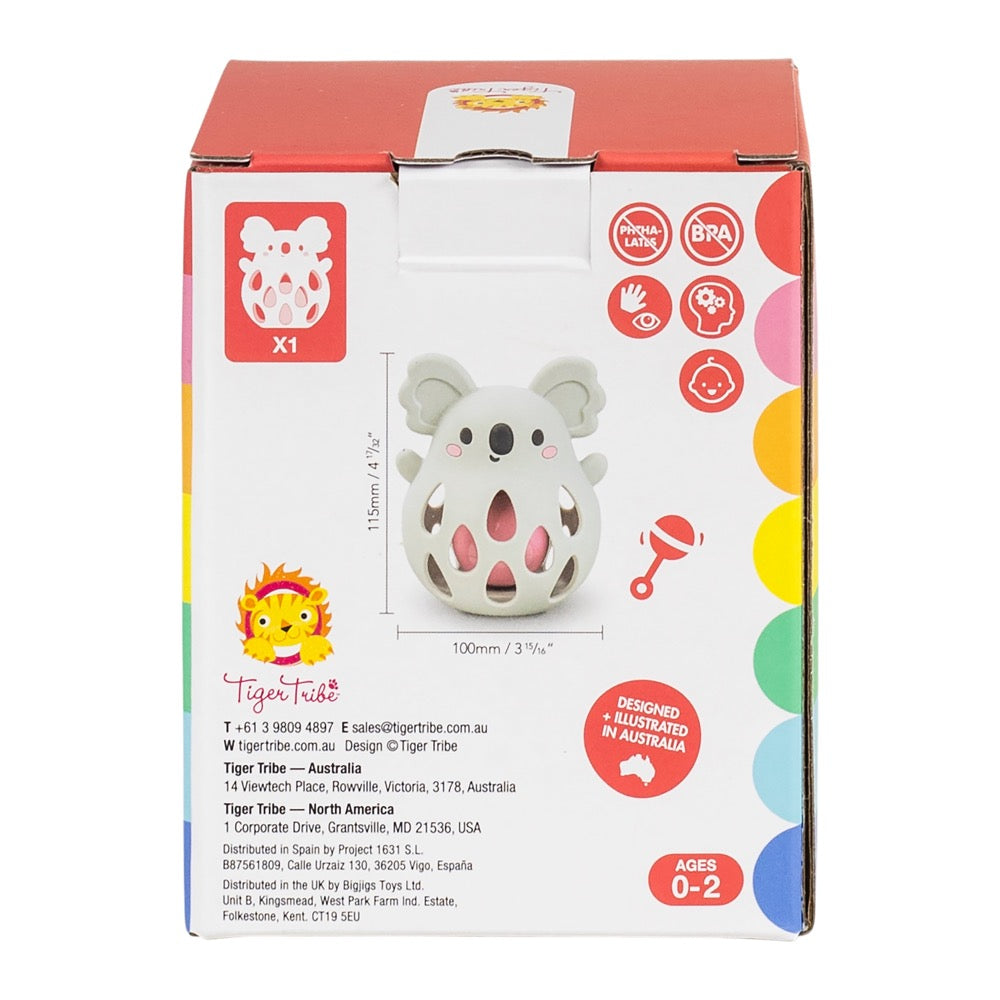 TIGER TRIBE SILCONE RATTLE KOALA