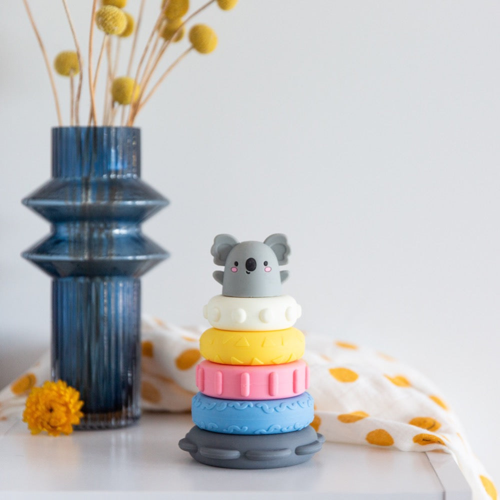 TIGER TRIBE SILICONE STACKER KOALA