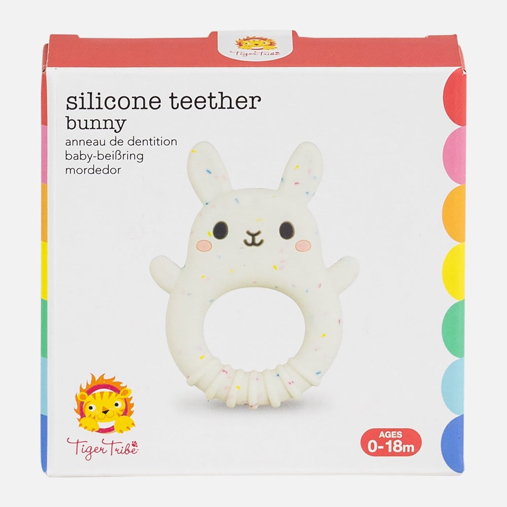 TIGER TRIBE SILICONE BUNNY TEETHER