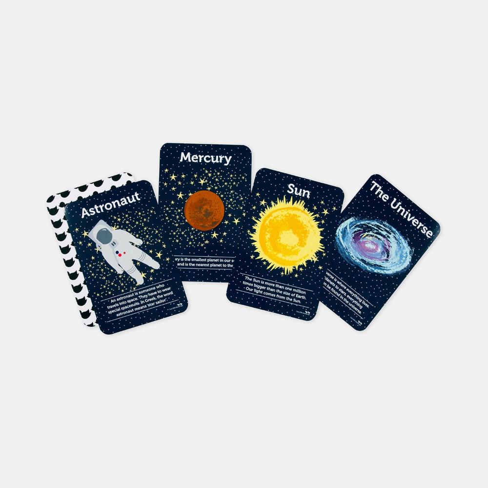 TWO LITTLE DUCKLINGS SPACE FLASH CARDS
