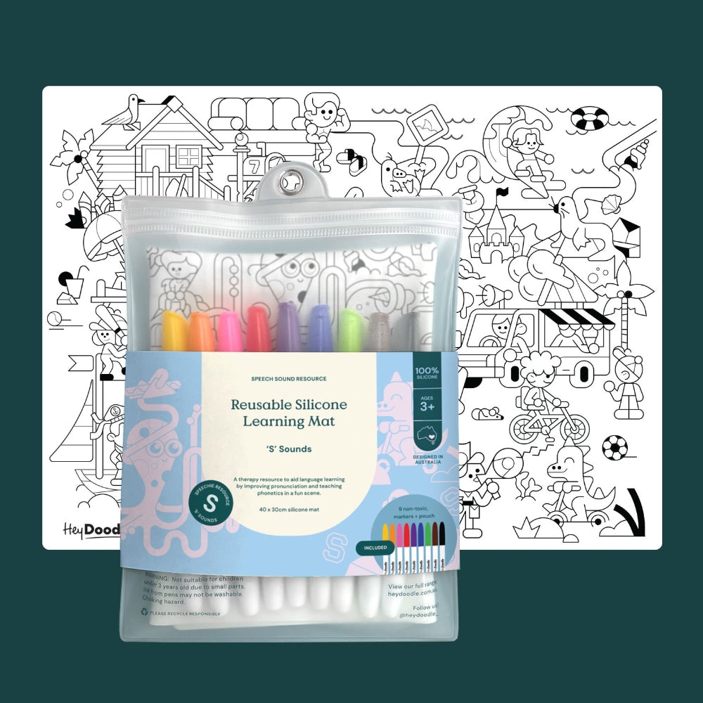 HEY DOODLE PLACEMAT S SOUNDS
