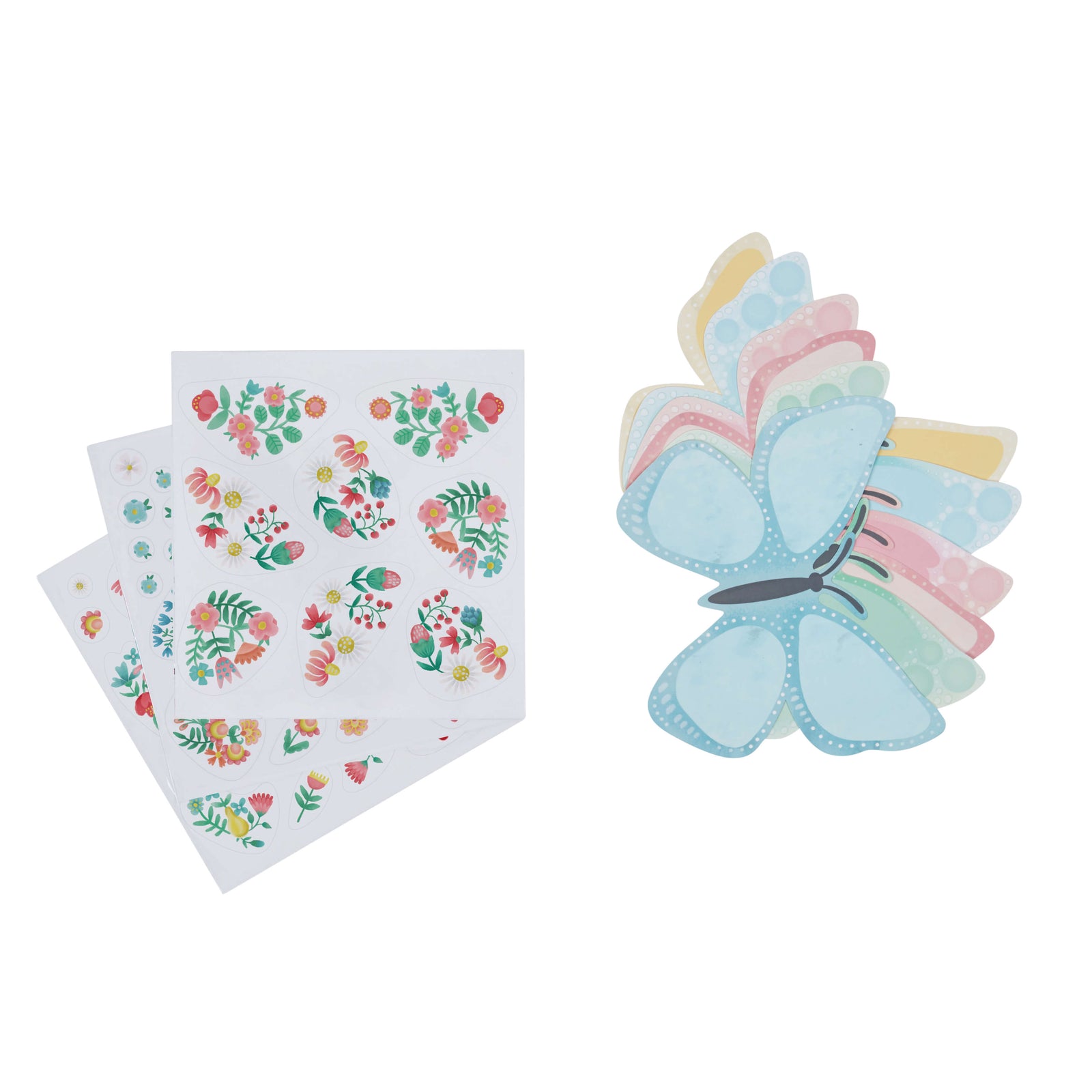 TIGER TRIBE STICKER PICS BUTTERFLIES