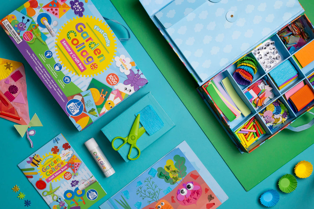 MY CREATIVE BOX GARDEN COLLAGE SENSORY CRAFT BOX